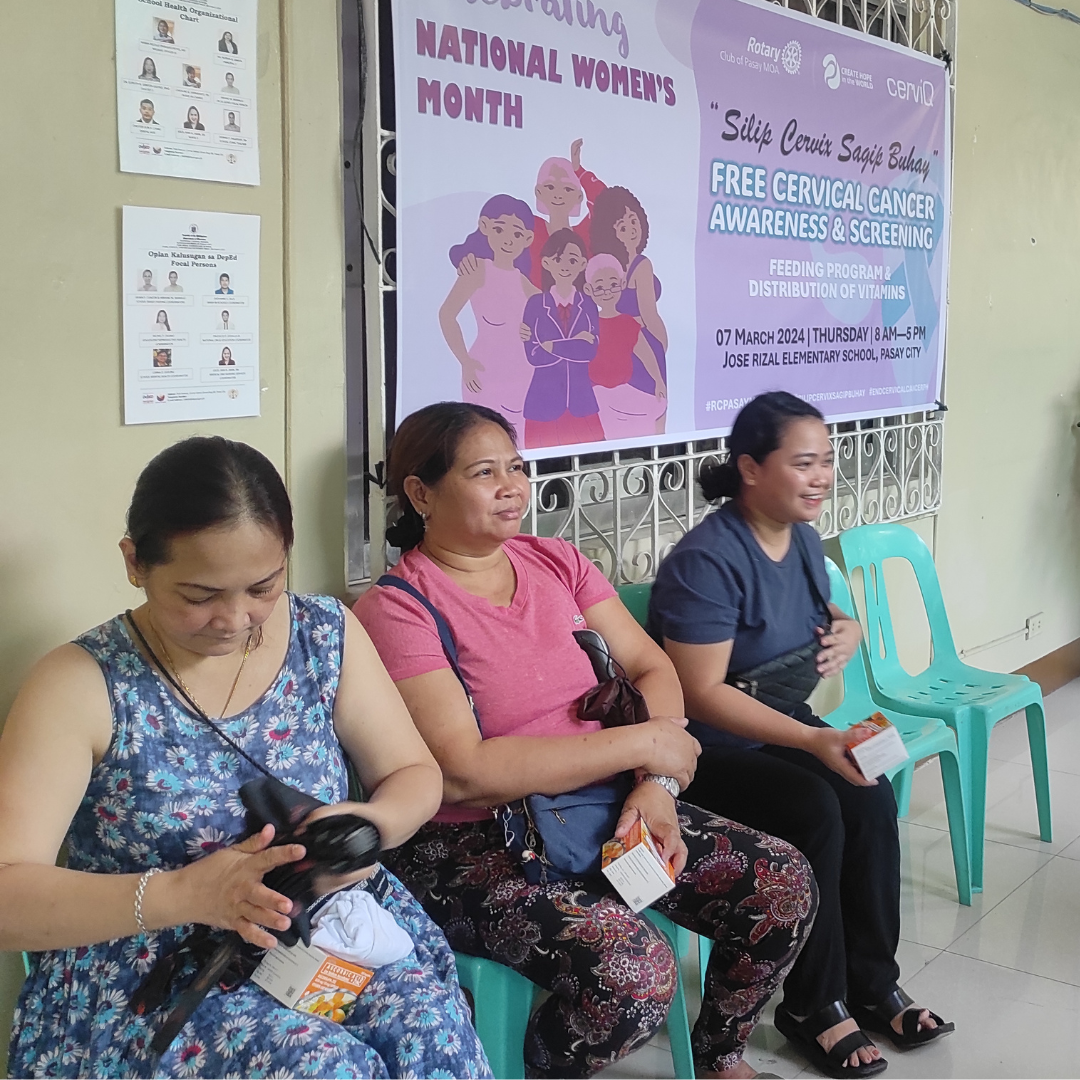 Silip Cervix Sagip Buhay cervical screening program